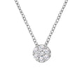 14K White Gold 1/4 Cttw Shared Prong Set Round-Ct Diamond 7 Stone